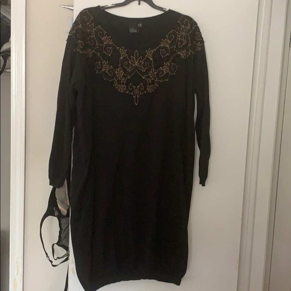 ASOS Curve sweater dress.